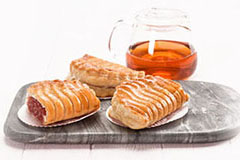 Raspberry/Apple Turnover