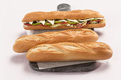 Sandwich Precuite - 1/2 Baguette