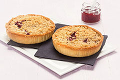 Tartelette Fruits Rouges Crumble Ø 100