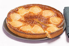 Precut "Bourdaloue" Pear Tart
