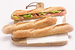 Brown Solene® 1/2  Baguette