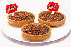 Chocolate Tartlet Topped With Daim® Chips
