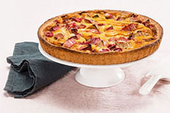 Apple And Rhubarbe Tart Ø 220